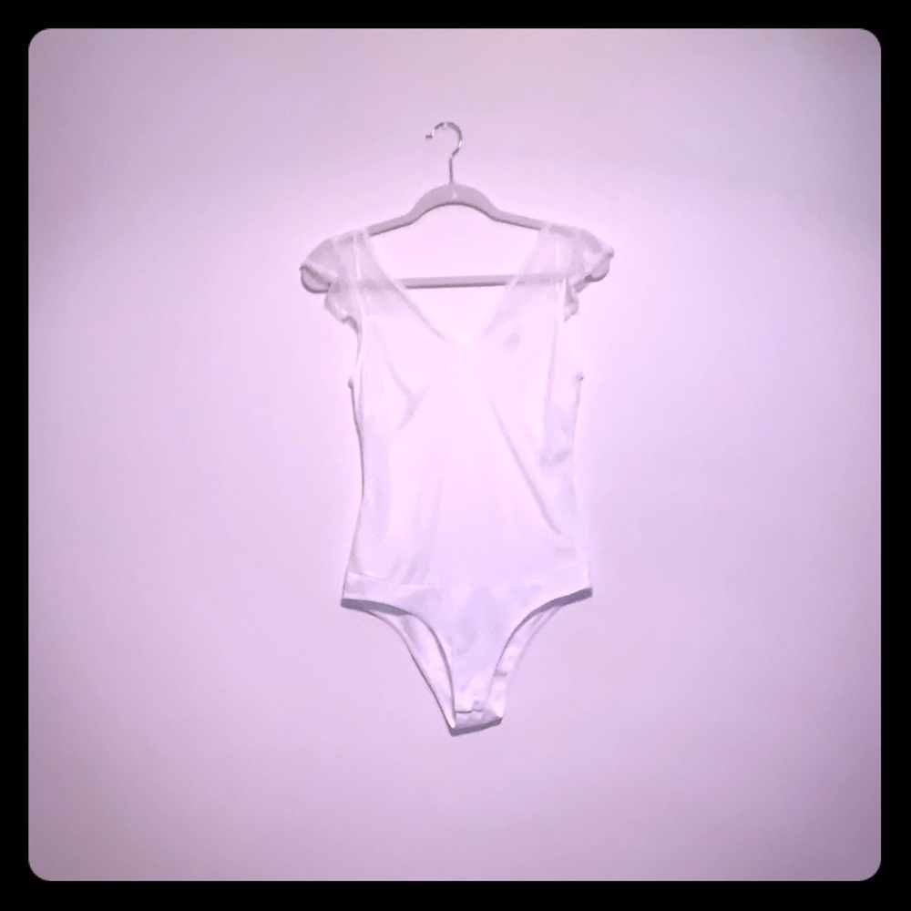 White Lace Bodysuit